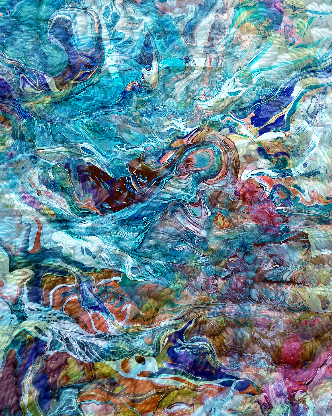 Kaleido Marbling Art